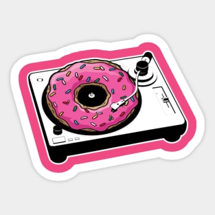 Donut Player Sticker